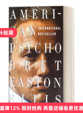 英文原版 American Psycho (Exp) 美国精神病人 惊悚恐怖讽刺小说 英文版 进口原版英文书籍