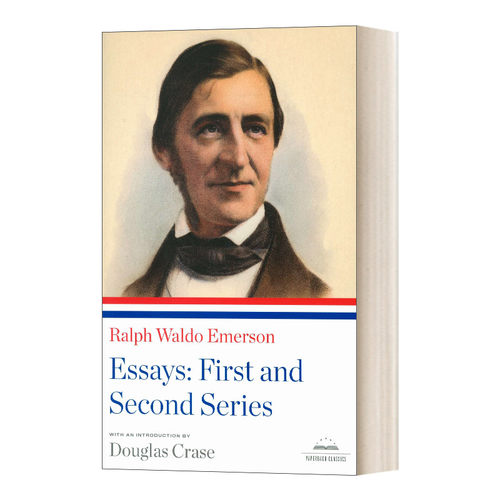 英文原版 Ralph Waldo Emerson 拉尔夫 沃尔多 爱默生 散文一和二系列 美国图书馆 英文版 进口英语原版书籍