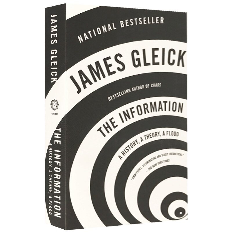 信息简史 The Information 英文原版科普书 纽约时报畅销书 信息历史 了解信息时代 科普读物 原版进口英语书 詹姆斯格雷克