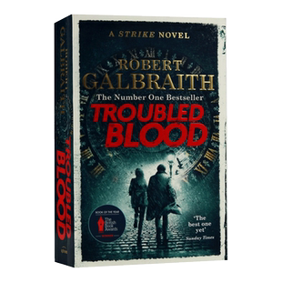 英文原版 Cormoran Strike #5 Troubled Blood 神探科莫兰系列5 真血 罗伯特加尔布雷思 英文版 进口英语原版书籍