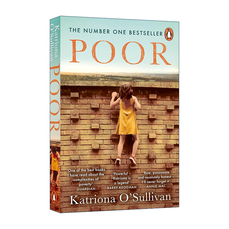 英文原版 Poor 贫穷 一个穷人家女孩的蜕变之路 国际畅销传记作品 爱尔兰图书奖年度传记 英文版 进口英语原版书籍