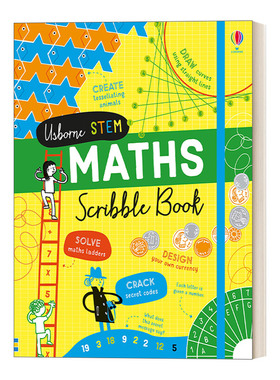 Maths Scribble Book 数学互动书 精装进口原版英文书籍