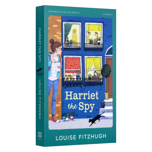 英文原版 Harriet the Spy 小间谍哈瑞特 超级大间谍 柯林斯儿童经典系列 英文版 进口英语原版书籍