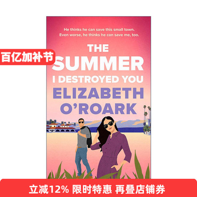 英文原版 The Summer I Destroyed You 我摧毁你的那个夏天 北美晋江浪漫爱情小说 The Summer 夏日系列4 英文版进口英语原版书籍
