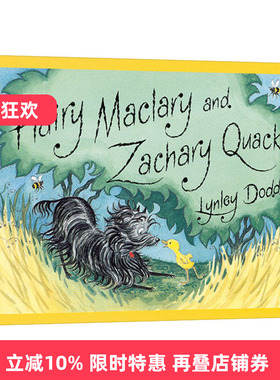英文原版 Hairy Maclary And Zachary Quack 毛毛狗和小鸭子 新西兰作家Lynley Dodd经典儿童绘本 英文版 进口英语原版书籍