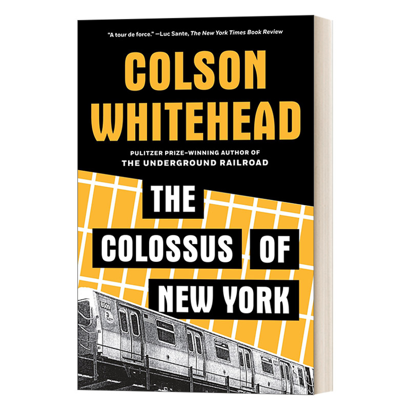 英文原版 The Colossus of New York 纽约巨像 普利策奖双冠得主怀特黑德关于纽约的散文集 英文版 进口英语原版书籍