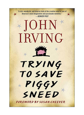 英文原版 Trying to Save Piggy Sneed 尝试救小猪史尼德 约翰·欧文早期短篇小说集英文版 进口英语原版书籍