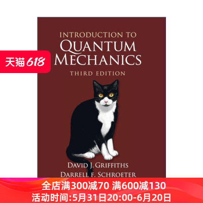 英文原版 Introduction to Quantum Mechanics 量子力学概论 David J. Griffiths 精装 英文版 进口英语原版书籍