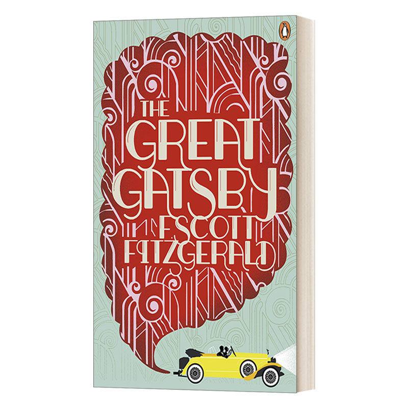 The Great Gatsby 了不起的盖茨比 菲兹杰拉德 新版封面进口原版英文书籍
