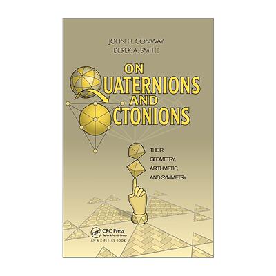 英文原版 On Quaternions and Octonions 四元数和八元数 精装 约翰·康威 英文版 进口英语原版书籍