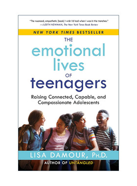 英文原版 The Emotional Lives of Teenagers 青春期情绪密码 青少年父母急需的教养指南 Lisa Damour 英文版 进口英语原版书籍