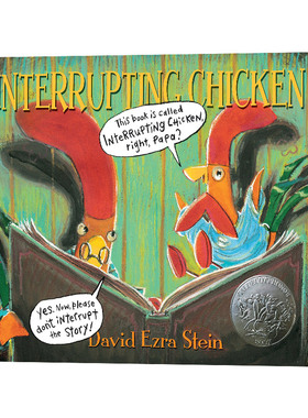 Interrupting Chicken 爱打岔的小鸡 2011年凯迪克大奖绘本进口原版英文书籍