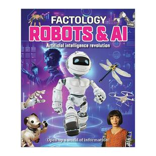 英文版 书籍 and 事实学系列 精装 机器人与人工智能 Robots 进口英语原版 英文原版 儿童历史科普读物 Factology