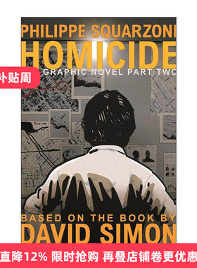 英文原版 Homicide The Graphic Novel Part Two 英文版 进口英语原版书籍