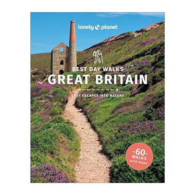 英文原版 Lonely Planet Best Day Walks Great Britain 英国大不列颠一日游徒步路线精选60条 第2版 孤独星球旅行指南 英文版