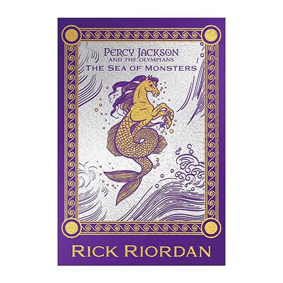 英文原版 Percy Jackson and the Olympians The Sea of Monsters 波西杰克逊与奥林匹斯2 魔兽之海 豪华精装收藏版 Rick Riordan