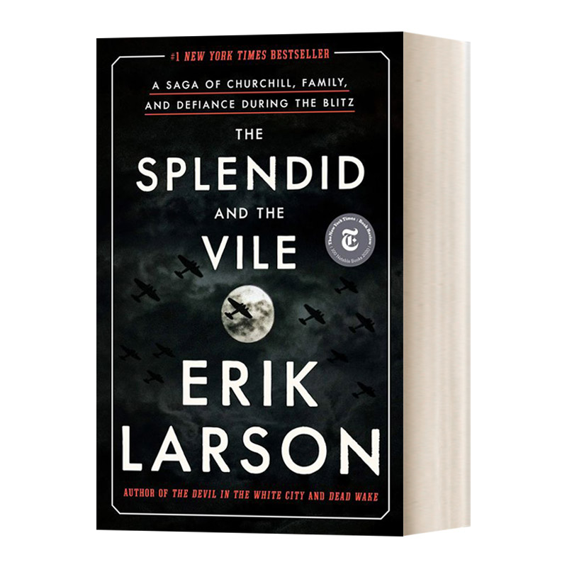 英文原版 The Splendid and the Vile 辉煌与邪恶 闪电战期间的丘吉尔家庭和反抗 精装 英文版 进口英语原版书籍