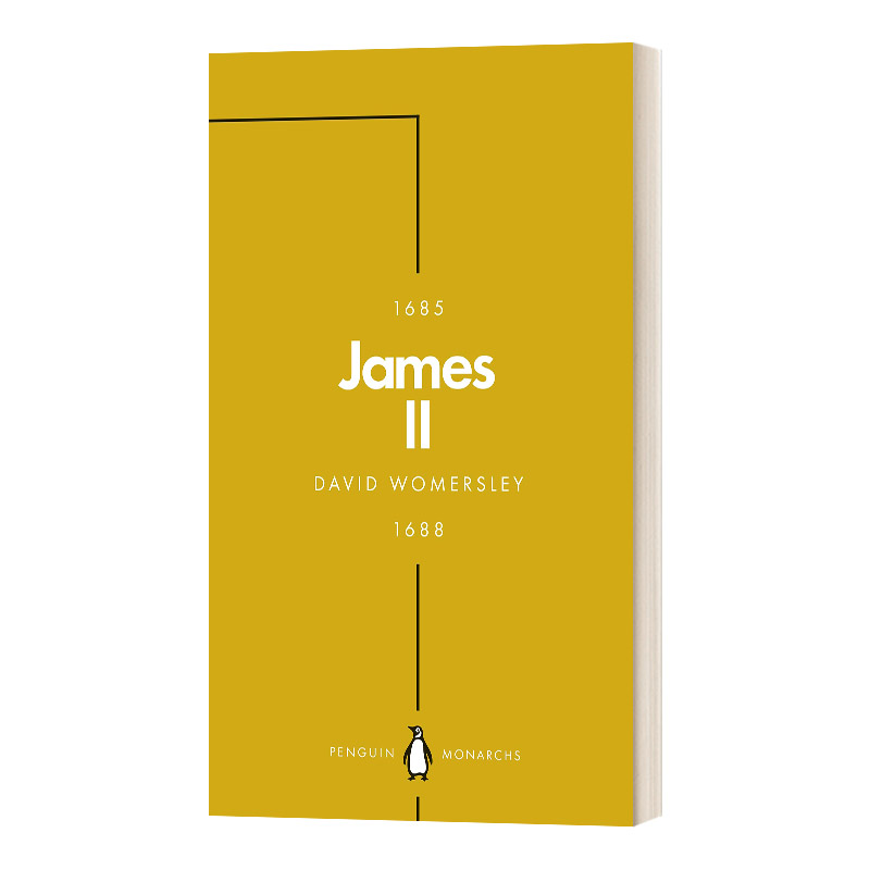James II (Penguin Monarchs)  英国君王史：詹姆斯二世 平装进口原版英文书籍