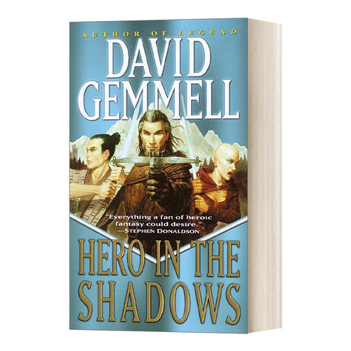 英文原版小说 Hero in the Shadows Drenai Saga Series 09 德莱尼传奇系列9 影子英雄 奇幻动作冒险小说 英文版 进口英语原版书籍