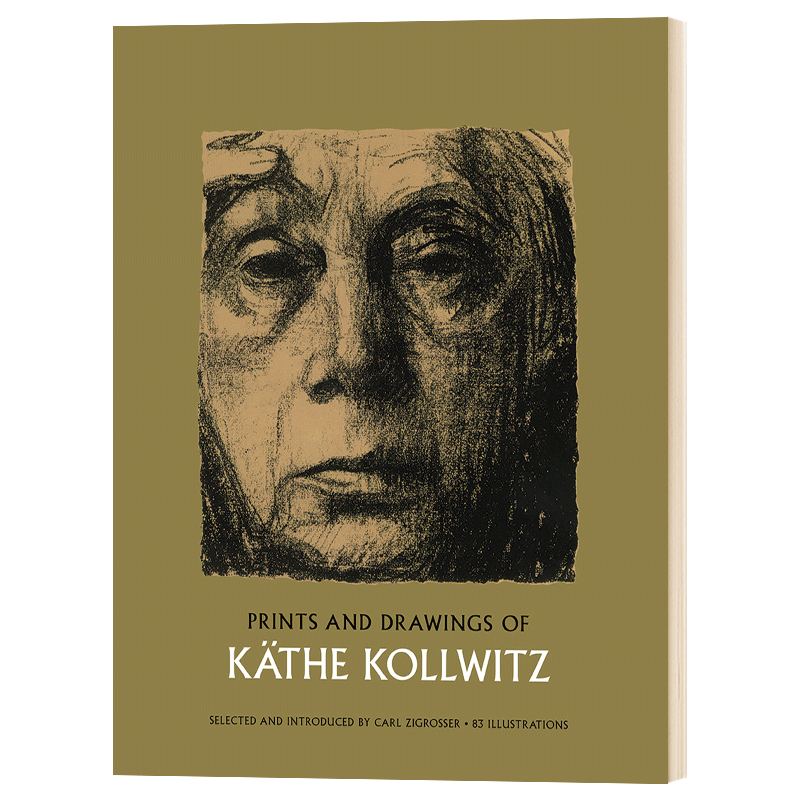 英文原版 Kollwitz-Prints and Drawings of Käthe Ko 凯绥珂勒惠支版画绘画作品 英文版进口原版英语艺术类书籍