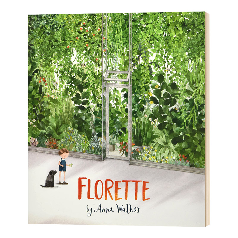 Florette by Anna Walker弗洛雷特 2018纽约时报绘本 精装进口原版英文书籍 书籍/杂志/报纸 原版其它 原图主图