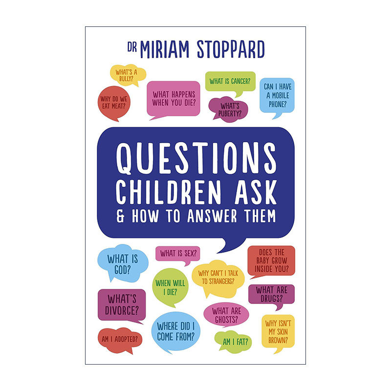 英文原版 Questions Children Ask and How to Answer Them 孩子们问的问题 以及正确回答的方式 英文版 进口英语原版书籍