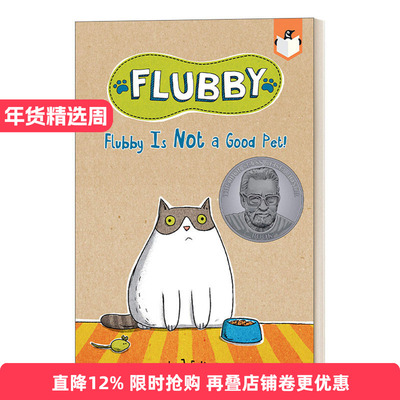 英文原版 Flubby Is Not a Good Pet! 大懒猫费洛比1 兰登桥梁小读本 儿童绘本猫猫故事图画书 幽默全彩插画桥梁书 英文版 进口书