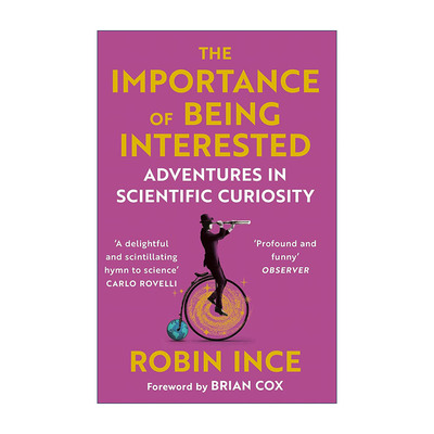 英文原版 The Importance of Being Interested 感兴趣的重要性 科学好奇心的冒险 英文版 进口英语原版书籍