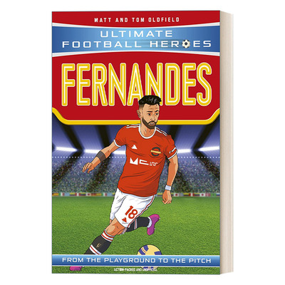 英文原版 Bruno Fernandes  超级足球明星人物传记 布鲁诺 费尔南德斯 Ultimate Football Heroes 英文版 进口英语原版书籍