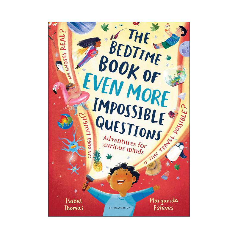 英文原版 The Bedtime Book of EVEN MORE Impossible Questions 睡前不可思议问题书2 儿童拓展想象力插画书 进口英语原版书籍
