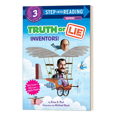 英文原版 Step into Reading 3 Truth Or Lie Inventors 真或假 发明家 英文版 进口英语原版书籍
