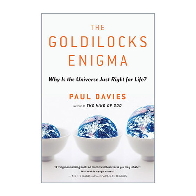 英文原版 The Goldilocks Enigma 金发姑娘谜 宇宙为什么适合生命存在 保罗·戴维斯 英文版 进口英语原版书籍