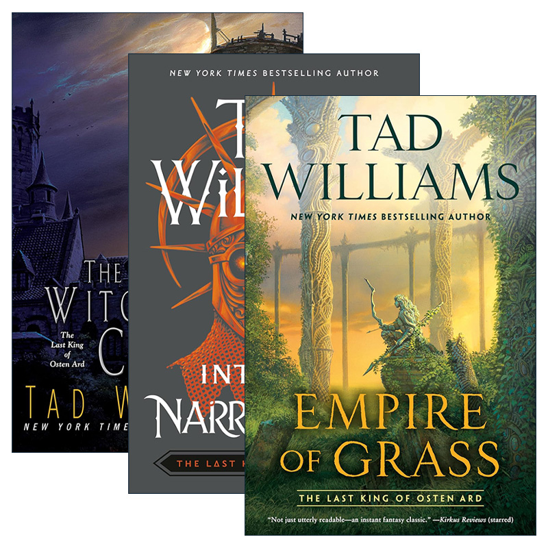 英文原版 Last King of Osten Ard 最后的君王系列1-3册 回忆，悲伤与荆棘作者Tad Williams泰德·威廉姆斯 英文版 进口原版书籍