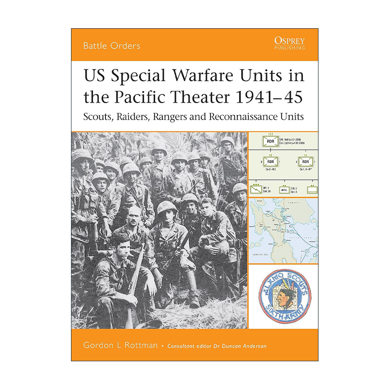 英文原版 US Special Warfare Units in the Pacific Theater 1941–45 二战太平洋战区美国特种作战部队1941-45进口英语原版书籍