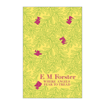Where Angels Fear to Tread 天使不敢涉足的地方 E.M.福斯特 精装进口原版英文书籍