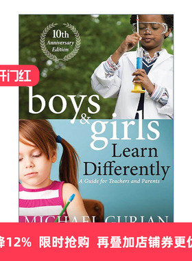 英文原版 Boys and Girls Learn Differently 男孩女孩学习大不同 给教师和家长的教导指南 修订10周年版 英文版 进口英语原版书籍