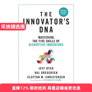 英文原版 The Innovator's DNA 创新者的基因 打造个人和组织的创新能力 更新版 哈佛商业评论 精装 英文版 进口英语原版书籍