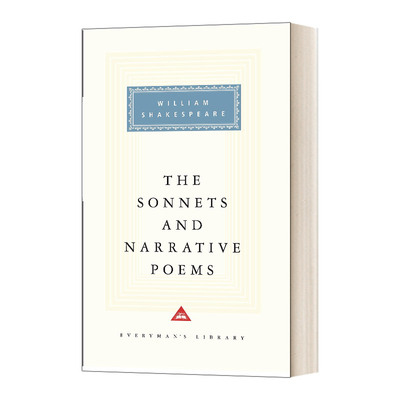 英文原版 The Sonnets and Narrative Poems 十四行诗和叙事诗 精装 英文版 进口英语原版书籍