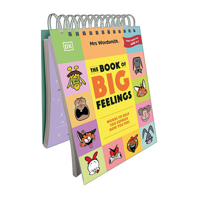 英文原版 The Book of Big Feelings Ages 4–7 沃德史密斯夫人 情感认知 让孩子认识，表达自己的情感 英文版 进口英语原版书籍
