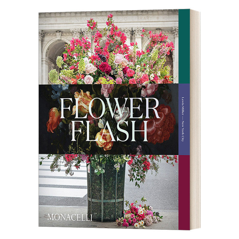 Flower Flash 花艺设计师刘易斯·米勒设计作品集:鲜花快闪 空间设计 精装进口原版英文书籍