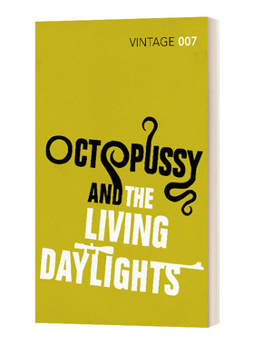 英文原版 Octopussy & The Living Daylights  八爪女 詹姆斯邦德系列14 Vintage经典 英文版 进口英语原版书籍