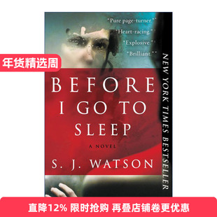 Before I Go to Sleep 别相信任何人 在我入睡前 S.J.沃森进口英文原版书籍