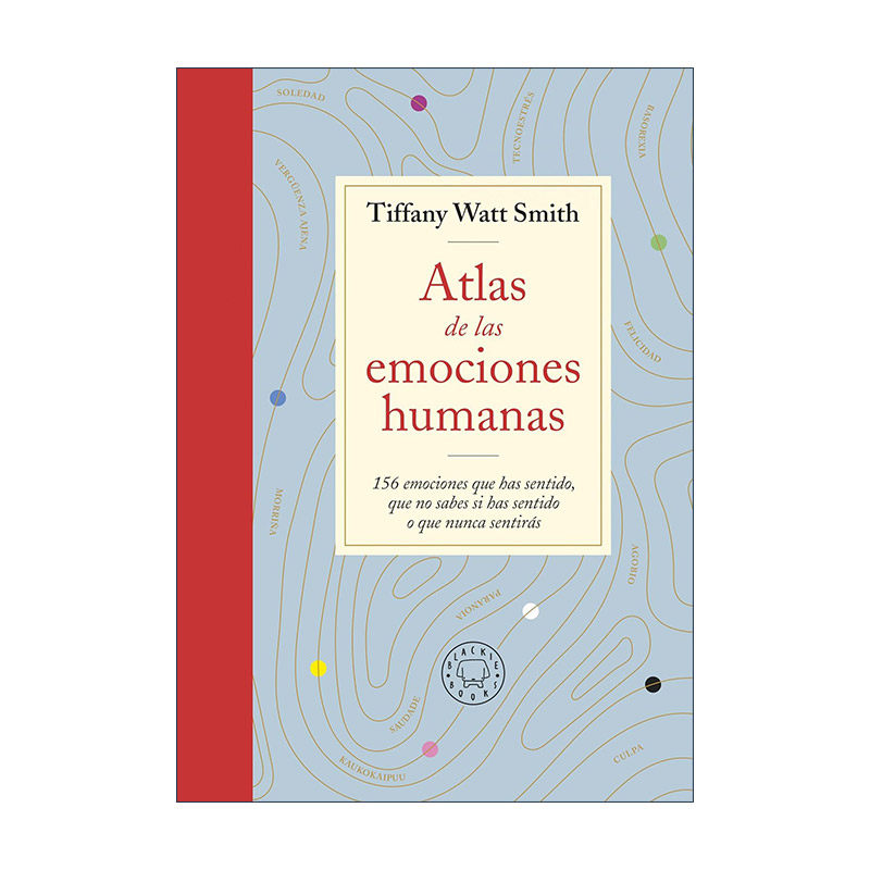 原版 Atlas de las emociones humanas The Book of Human Emotions 心情词典 西班牙语版 Tiffany Watt 进口原版书籍