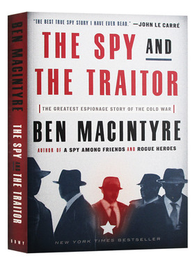 The Spy and the Traitor间谍和叛徒 比尔盖茨推荐2020年度好书进口原版英文书籍