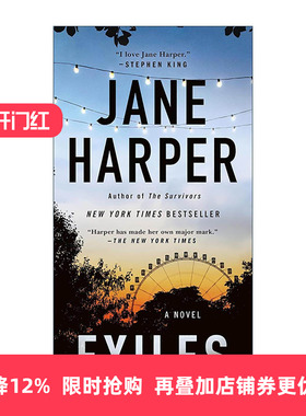 英文原版 Exiles 流放 亚伦福克侦探小说系列 英文版 进口英语原版书籍