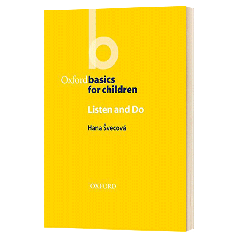 英文原版 Oxford Basics for Children Listen and Do 牛津少儿英语课堂活动教案 听和做 备课指南 英文版 进口英语书籍