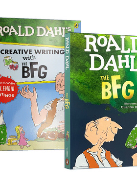 The BFG 好心眼儿巨人2册 英文原版 吹梦巨人圆梦巨人 好心眼儿巨人的创意写作进口原版英文书籍