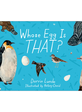 英文原版 Whose Egg Is That 那是谁的蛋 儿童精装科普百科绘本 当我们看星星时 我们看见了什么 作者Kelsey Oseid 英文版 进口书