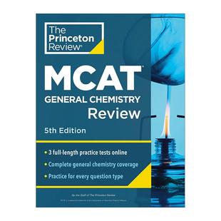 MCAT General Chemistry 英文原版 Edition Review 5th 普林斯顿美国医学研究生院入学考试基础化学备考指南 Princeton