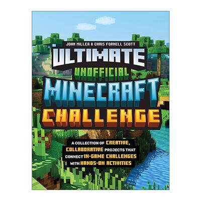 英文原版 Ultimate Unofficial Minecraft Challenge 我的世界指南 游戏周边书 英文版 进口英语原版书籍